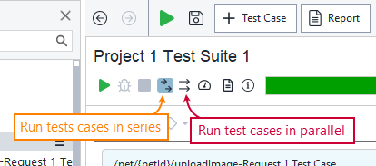 Run functional web service tests in parallel