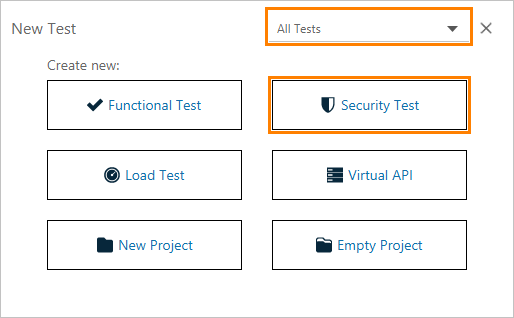 Security testing with ReadyAPI: Create a security test