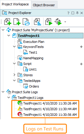 Project Log Structures