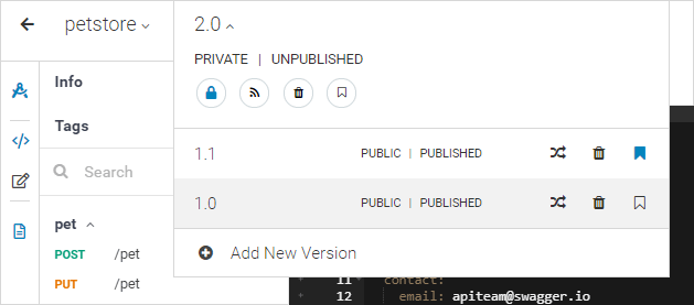 API versions