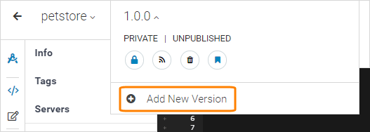 Create New Version