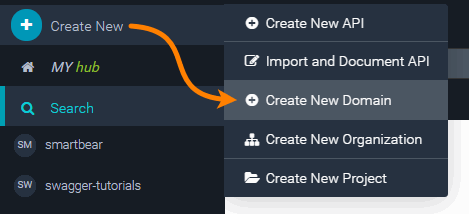 Adding a new domain