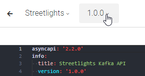 Selecting an API version