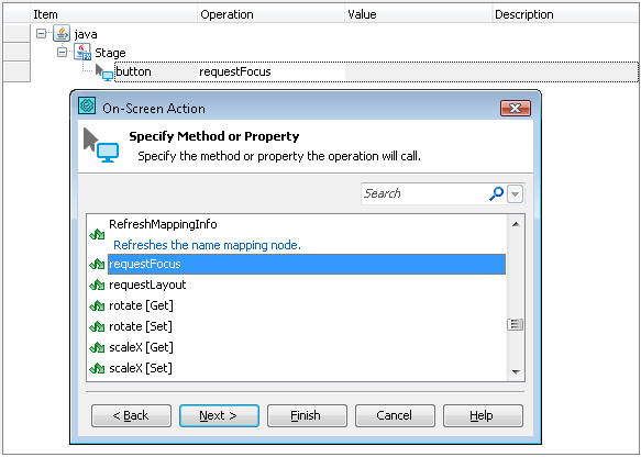 Invoking a JavaFX object’s native method Invoking a JavaFX object’s native method