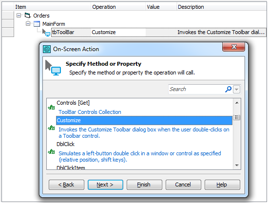 Invoking a Visual Basic object’s native method Invoking a Visual Basic object’s native method