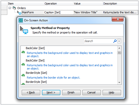Setting a new value for a Visual Basic object’s native property Setting a new value for a Visual Basic object’s native property