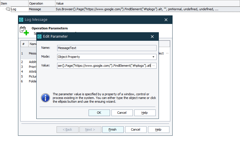 Saving a Web element’s attribute value to a test variable Saving a Web element’s attribute value to a test variable