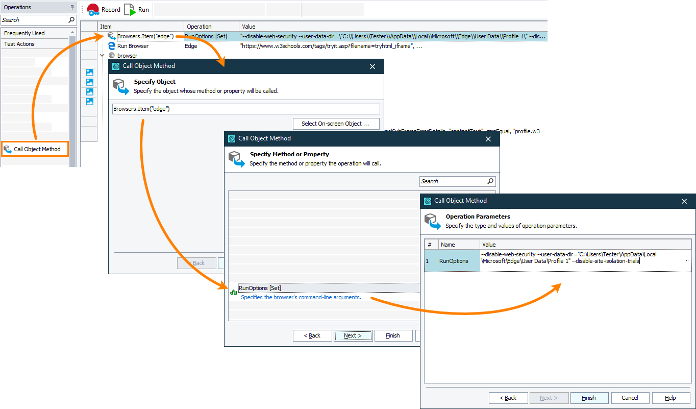 Running a web browser with same origin security restriction disabled Running a web browser with same origin security restriction disabled
