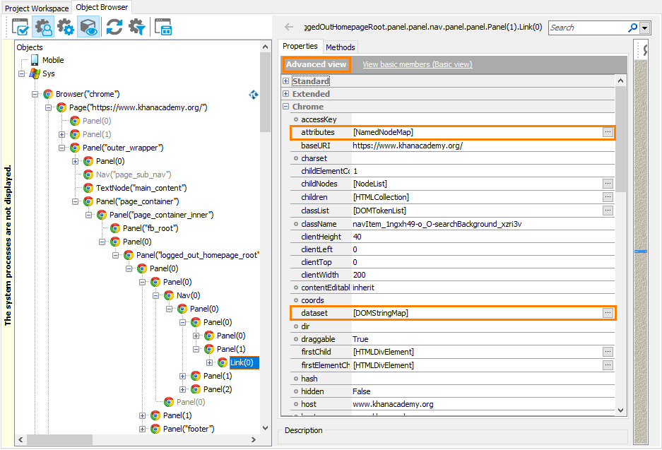 Custom Attributes: Viewing in the Object Browser Custom Attributes: Viewing in the Object Browser