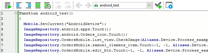 Image-Based Testing: Sample image-based script test for a mobile application Image-Based Testing: Sample image-based script test for a mobile application