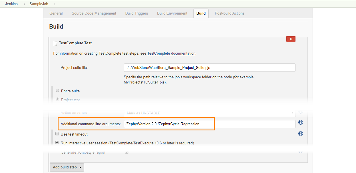 Setting the target Jira project release and test cycle in Jenkins (freestyle job) Setting the target Jira project release and test cycle in Jenkins (freestyle job)