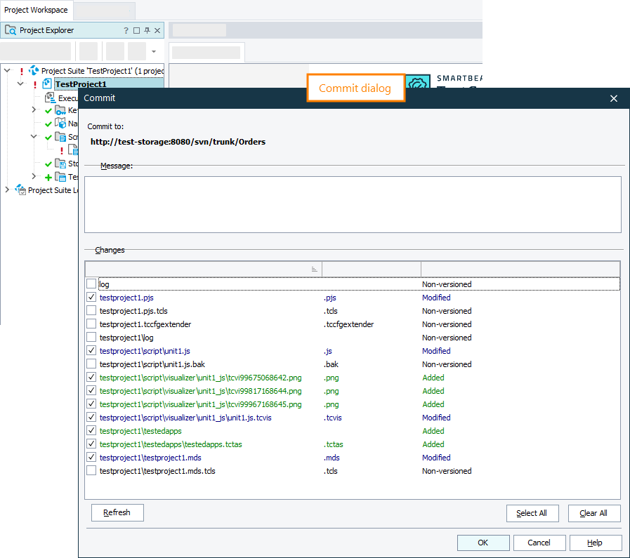 Integrating TestComplete with Subversion Integrating TestComplete with Subversion