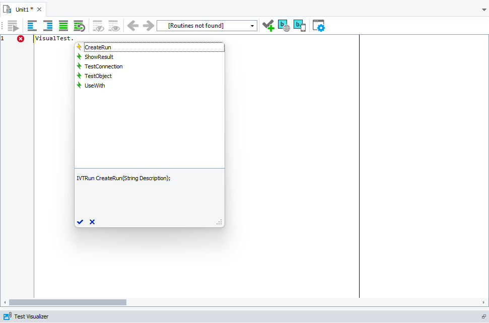 Available Methods Available Methods