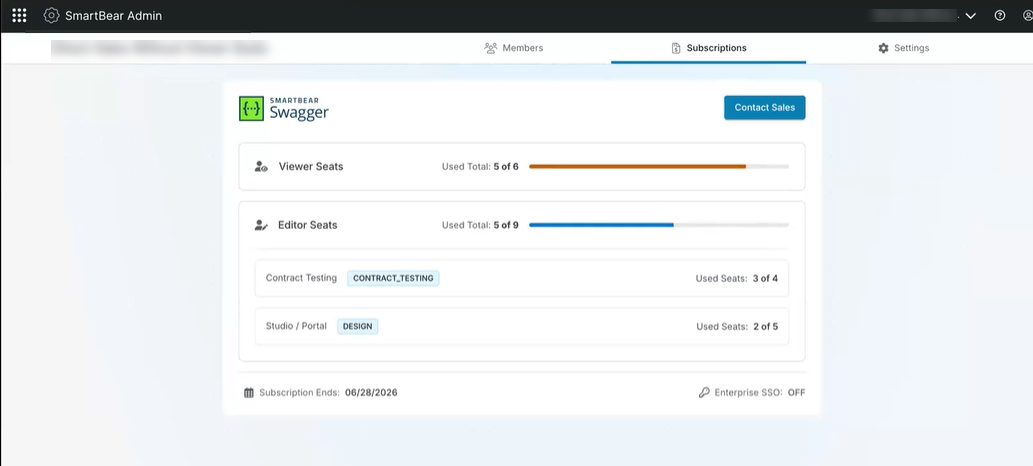Direct Sales Subscription