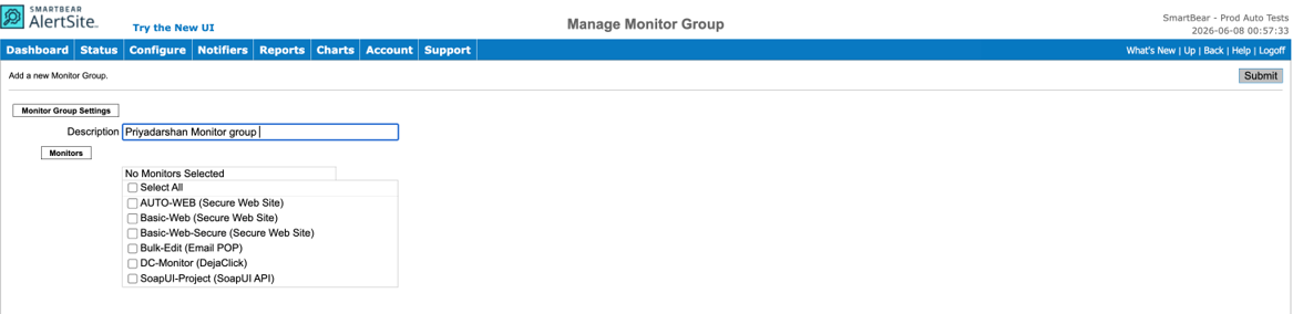 Managing Monitor Manage Monitor