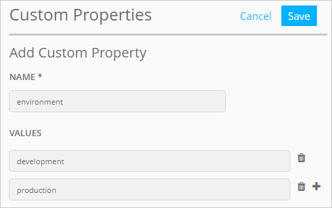 Adding a custom property