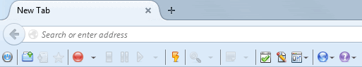 DejaClick toolbar in Firefox