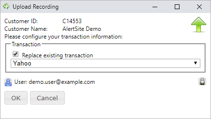 Replacing existing transaction