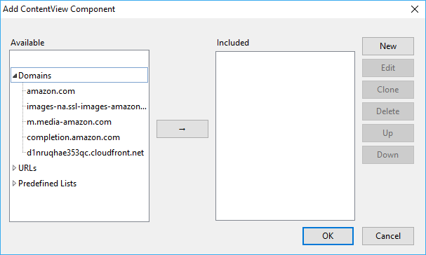 Add ContentView Component