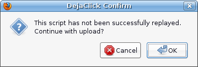 DéjàClick Confirm