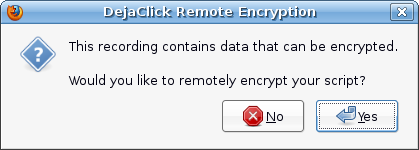 Remote encryption
