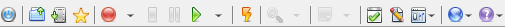 Toolbar with small icons