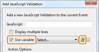 Add a variable