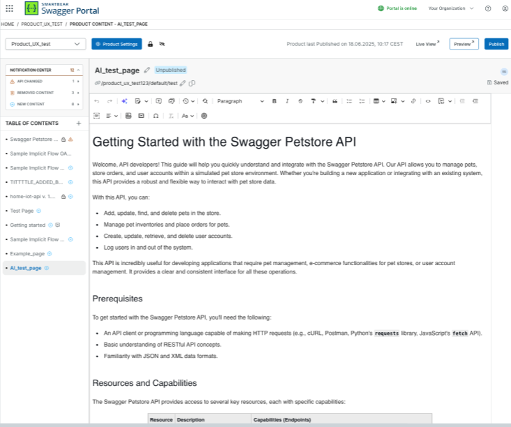 Portal Overview Portal Overview