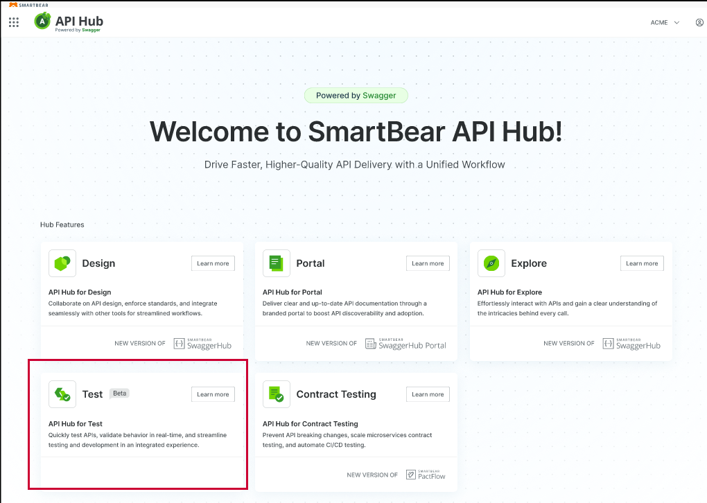 API_Hub_For_Test_Screenshot_landingPage.png