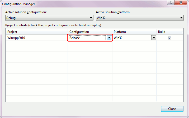 Compiler Settings For Microsoft Visual C 05 15 Aqtime Documentation