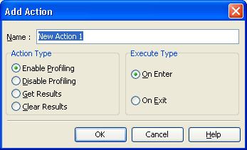 Action Properties Dialog