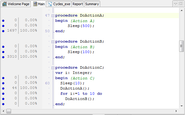 Sampling Profiler Results - Editor