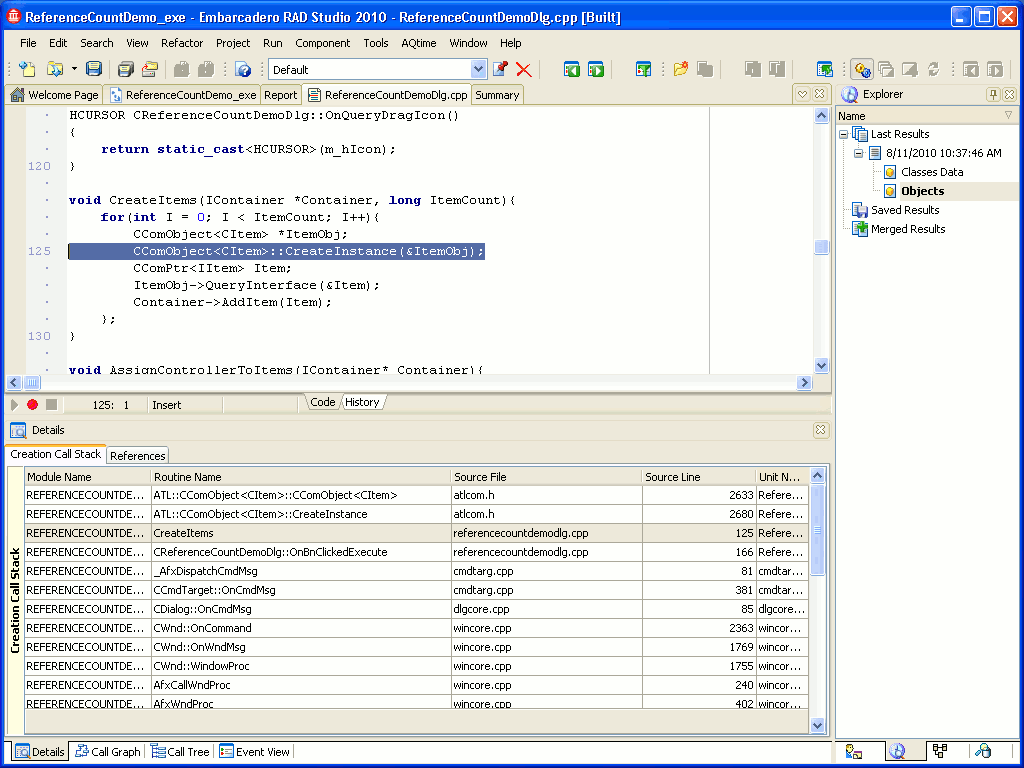 Source code in the Code Editor