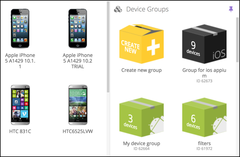 Device groups