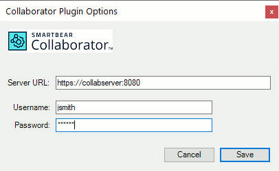 Collaborator plugin options