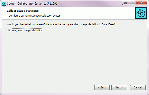 Installation wizard: The Advanced Options check box