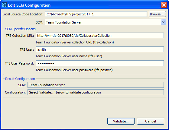 TFS Configuration