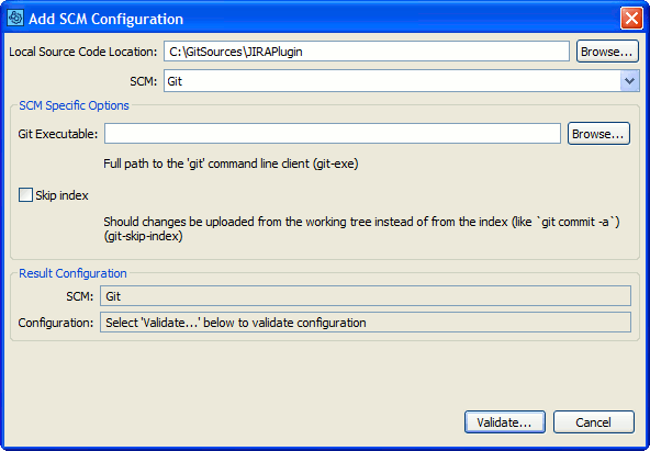 Client configuration for Git Client configuration for Git