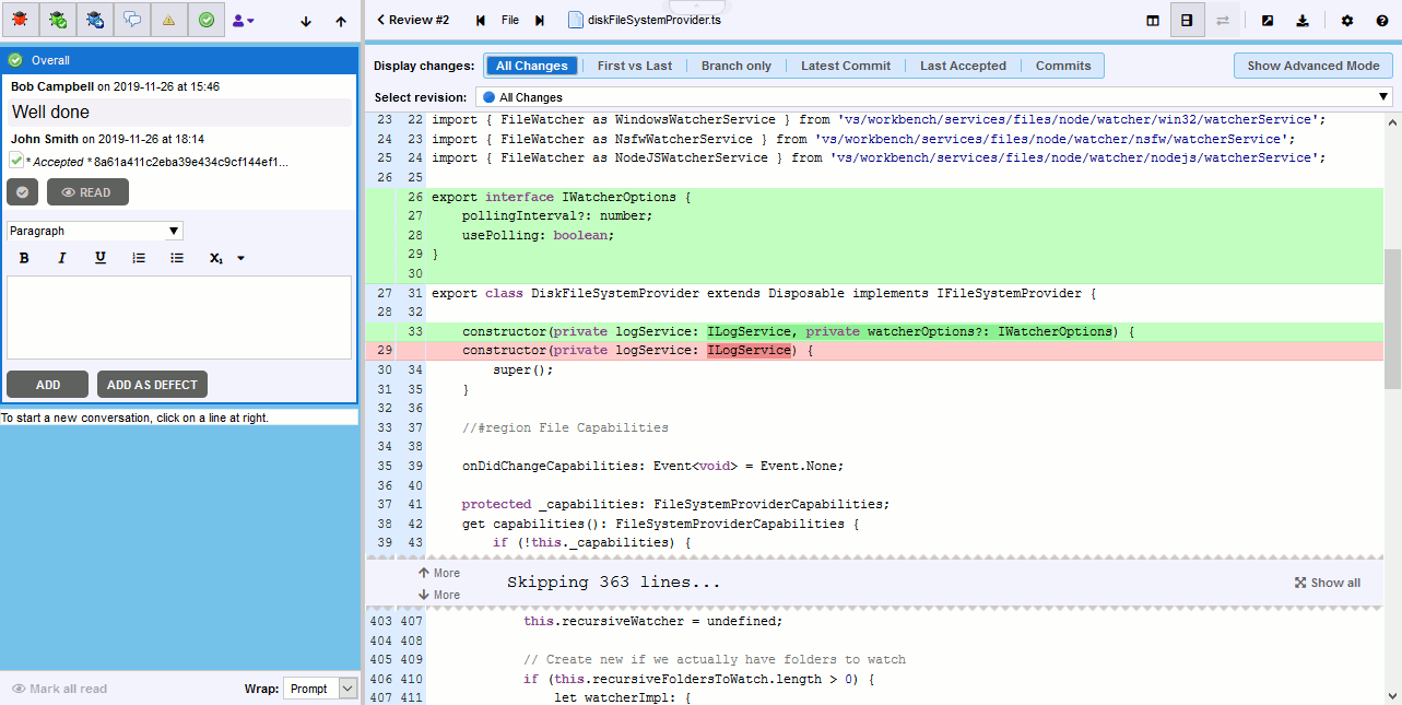 Standard View with Over/Under Orientation