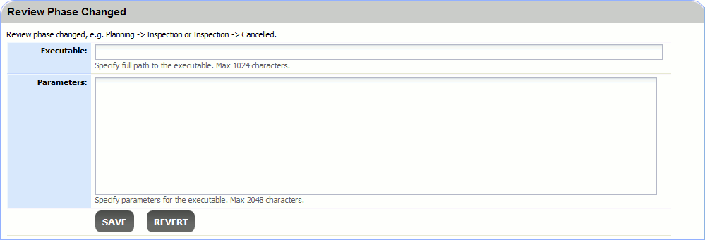 The Triggers section The Triggers section