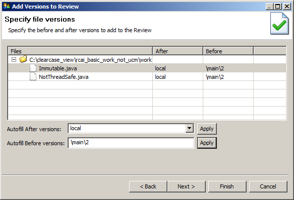 Automatically fill in before/after values