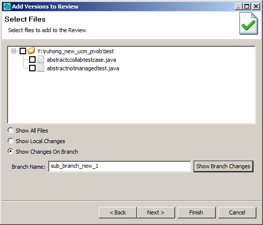 Specifying branch name Specifying branch name