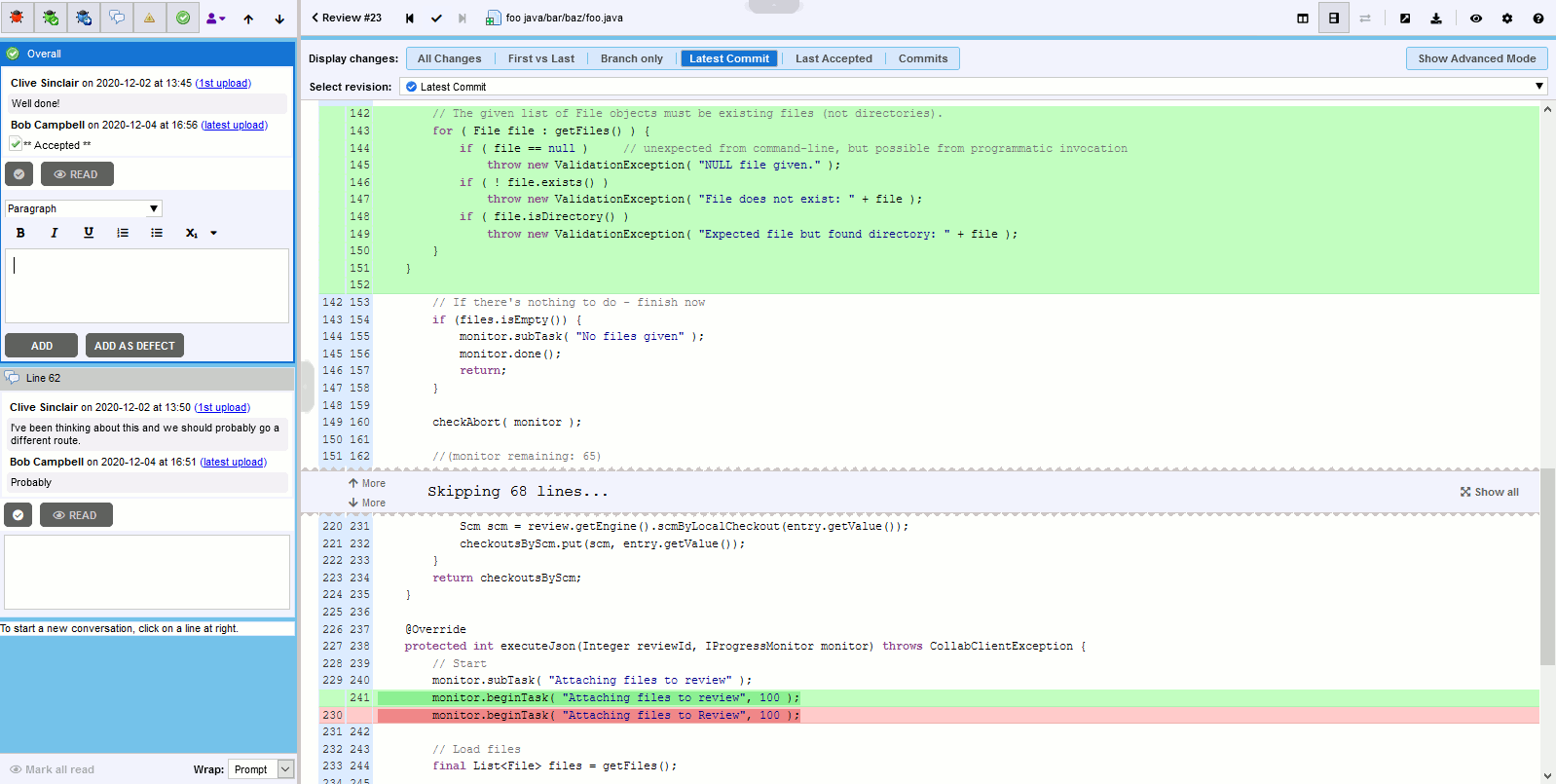 Standard View with Over/Under Orientation