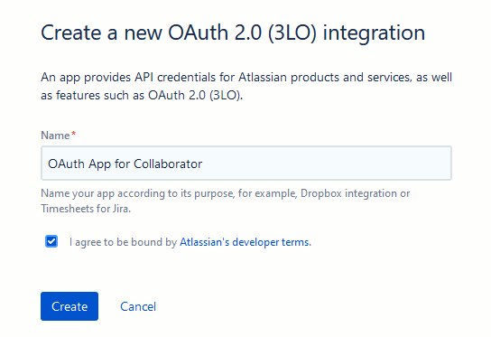 New application settings