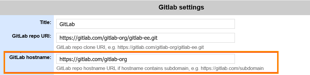 Getting subdomain URI of a GitLab repository Getting subdomain URI of a GitLab repository