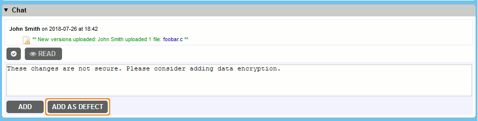 Adding global defect in Web Client Adding global defect in Web Client