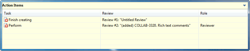 Tray Notifier Action Items Tray Notifier Action Items