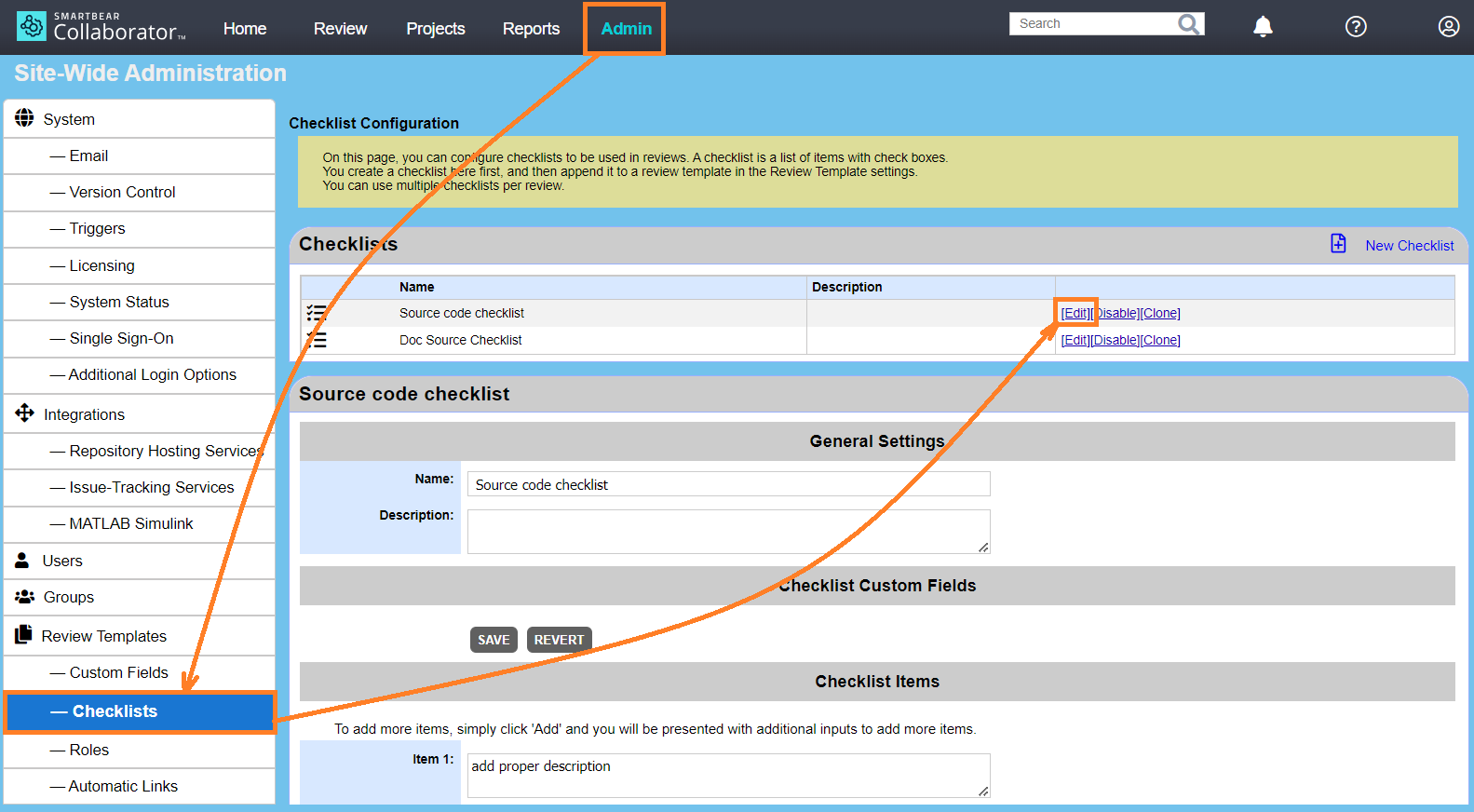Create a checklist Create a checklist