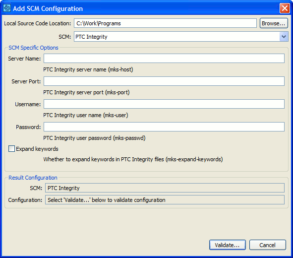 PTC Configuration PTC Configuration
