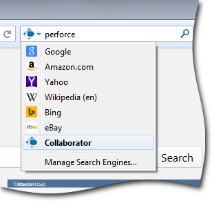 Entering search term in Mozilla Firefox Entering search term in Mozilla Firefox